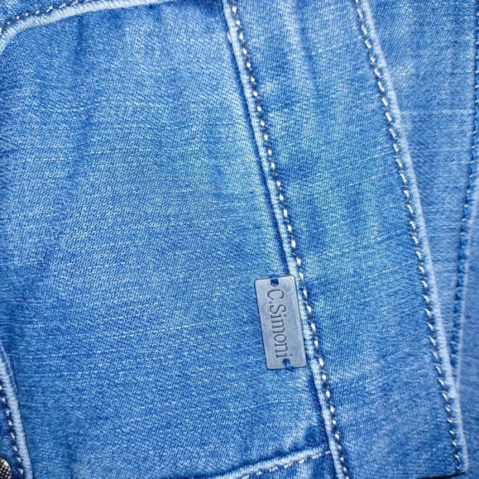 Jeans pantacourts Carla Simoni - photo numéro 6
