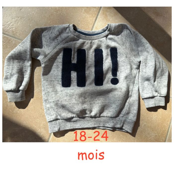 Pull gris 18-24 mois Primark