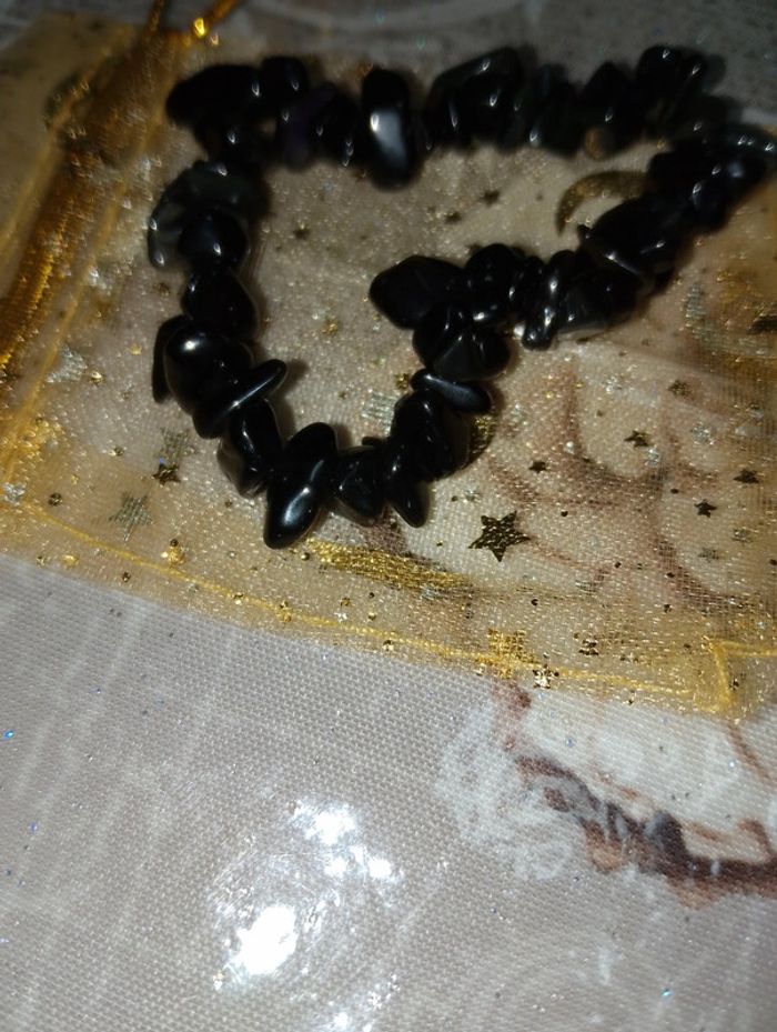 Bracelet baroque noir - photo numéro 2