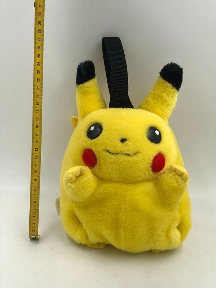 Sac Peluche Pokémon Pikachu Nintendo/Tomy vintage - photo numéro 10