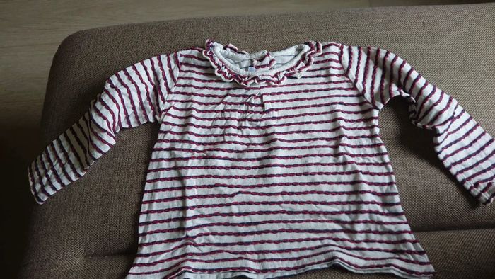 Tee shirt rayé Absorba - photo numéro 2