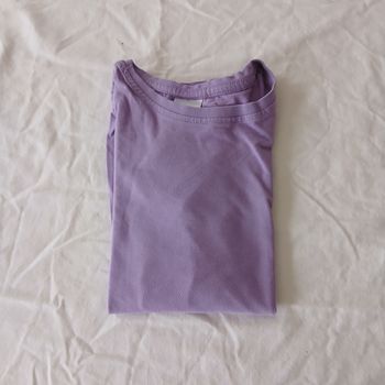T-shirt a manches longues lila • 7 ans • Palomino 
