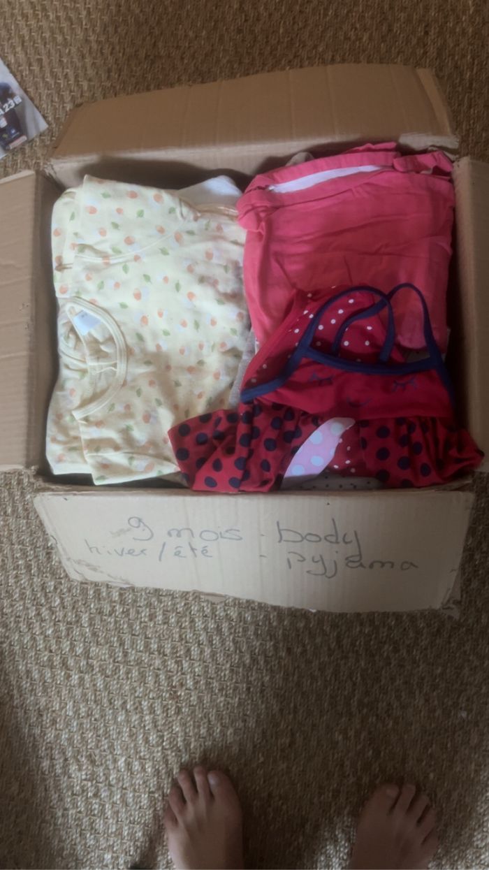 vêtement fille 9 mois