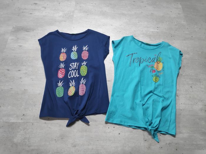 Lot de 2 tee-shirt Benetton
13-14 ans - photo numéro 2