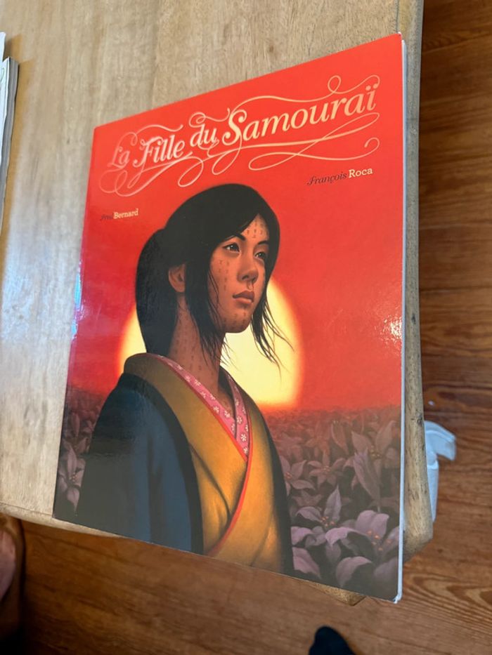 La Fille du Samouraï livre bd album École des Max Fred Bernard François Roca - photo numéro 2