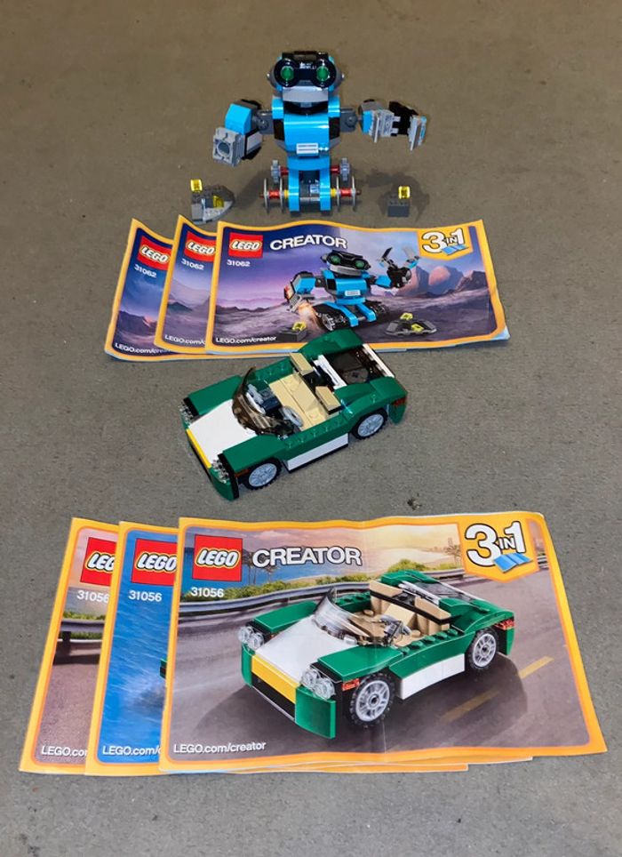 Lot lego Creator 3en1 31056 + 31058 + 31062 + 31073 - photo numéro 2