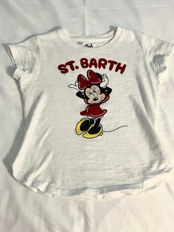 TEE shirt mc2 st barth minnie taille 6/8 ans