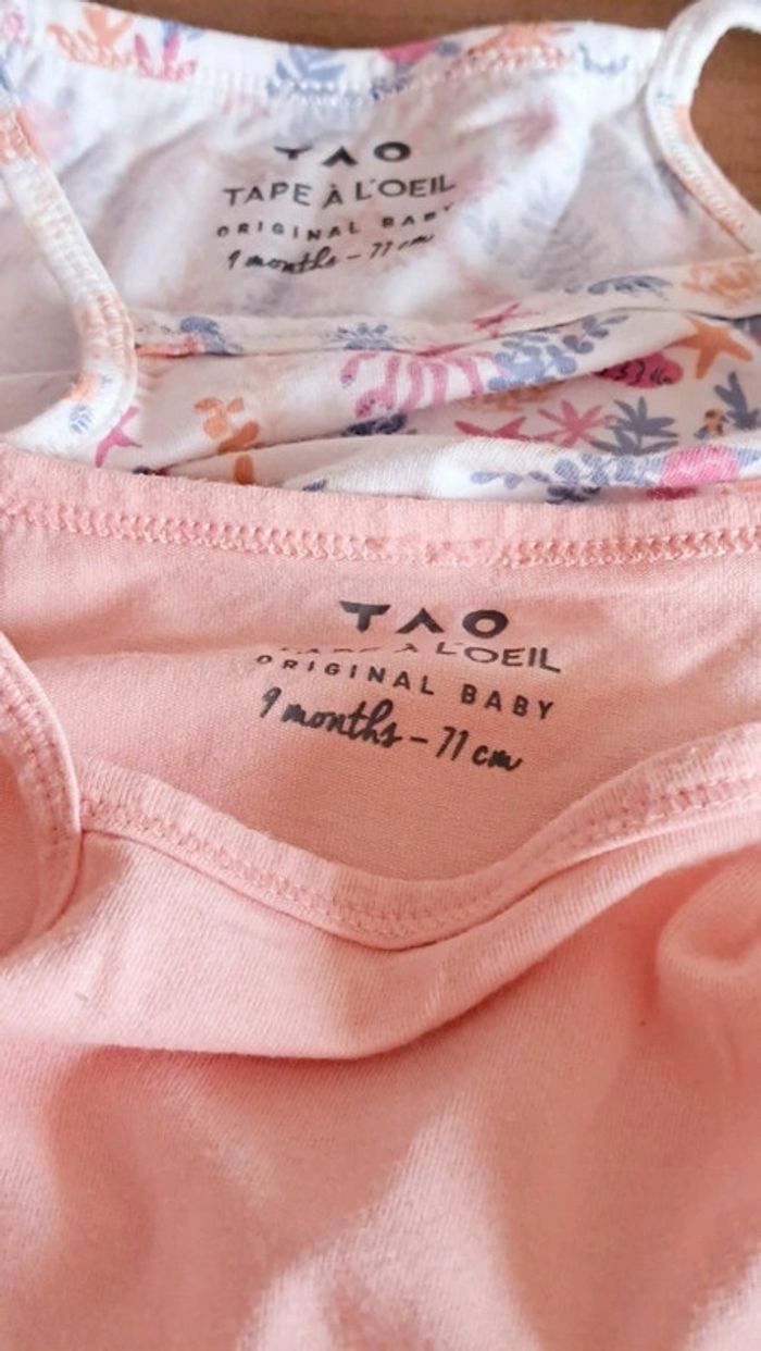 lot bodies 9mois tape à l œil 👶 - photo numéro 4