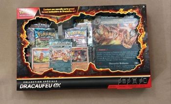Pokémon : coffret Dracaufeu ex neuf