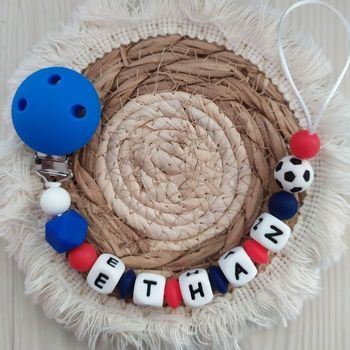 Attache tétine personnalisée