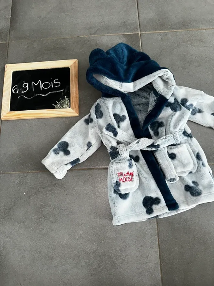 Peignoir 6-9 mois