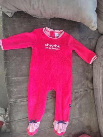 Pyjama velours absorba
