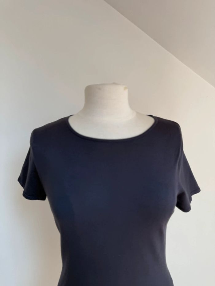 Superbe Pull en soie Armand Ventilo gris état neuf 🌸 L 40 - photo numéro 3
