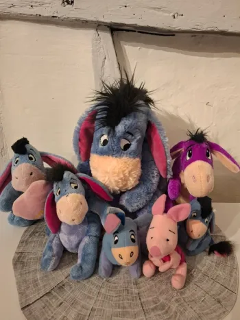 Lot de peluches de Bourriquet