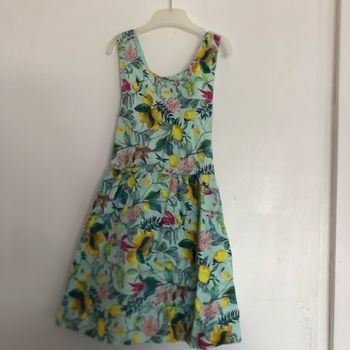 Robe été  bretelles croisées