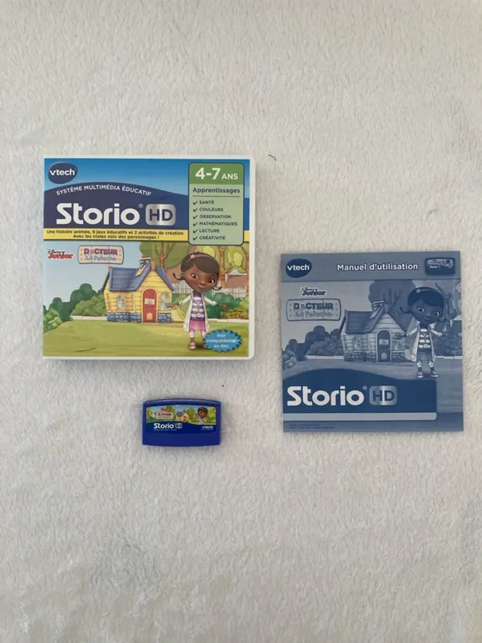 Jeu storio Docteur peluche en HD