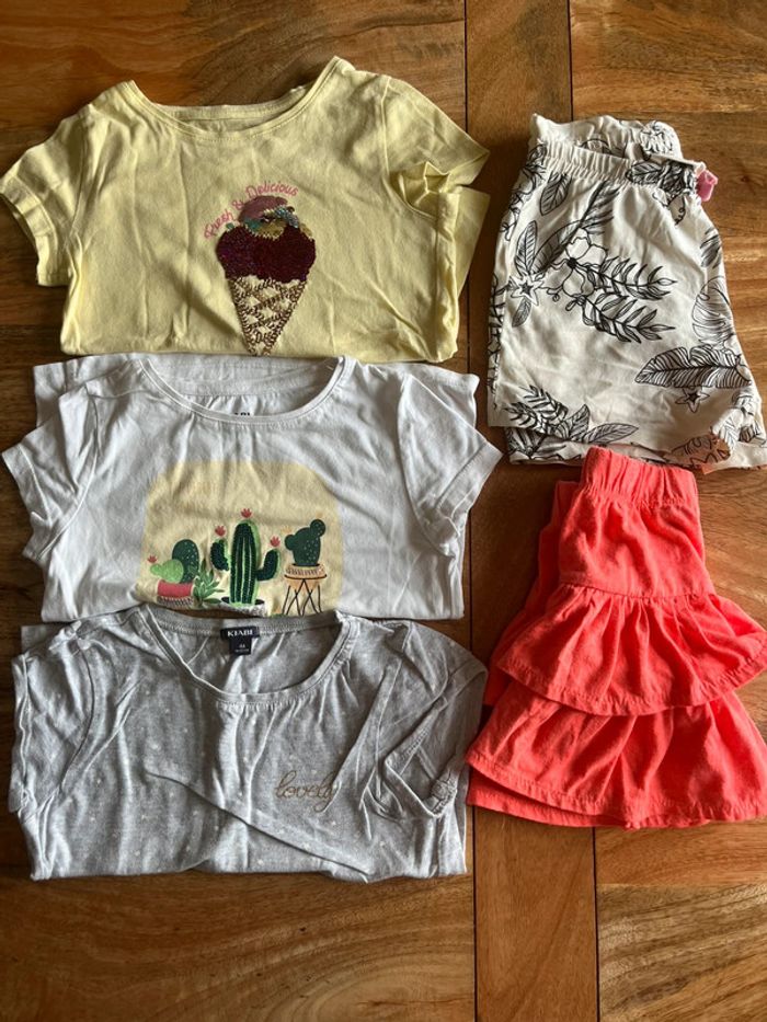 Lot vêtements 4 ans fille été - photo numéro 12