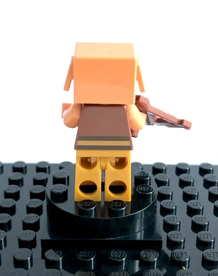 LEGO Minecraft - Piglin, Pearl Gold legs - photo numéro 4