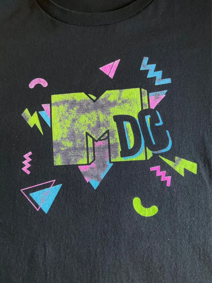 T-shirt noir pour homme Hanes Authentic MDC taille L 409 - photo numéro 3