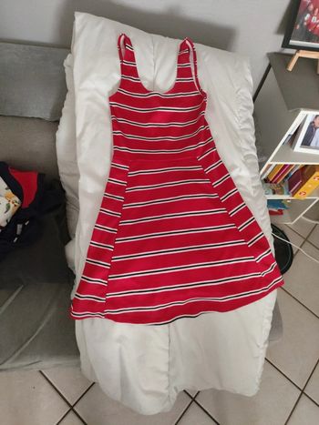 Robe patineuse rayures H&M 34