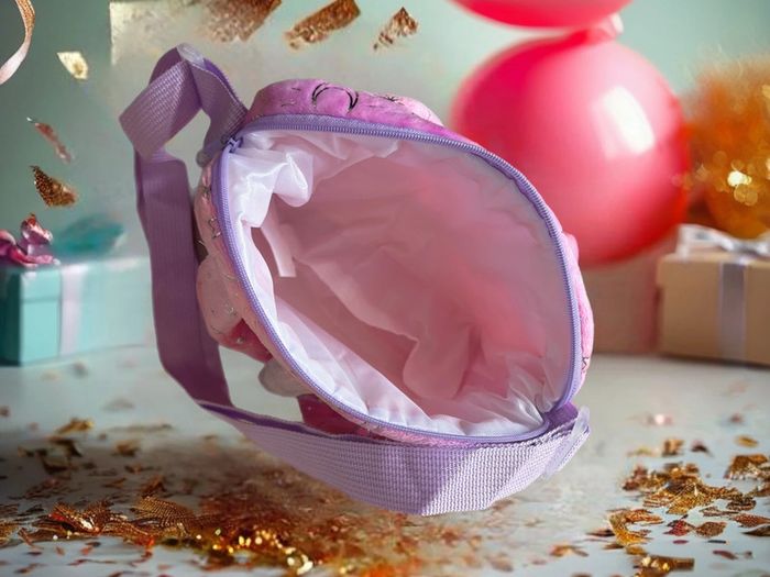 Sac bandoulière licorne rose - photo numéro 3