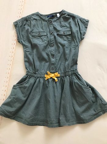 Robe kaki fille 10 ans