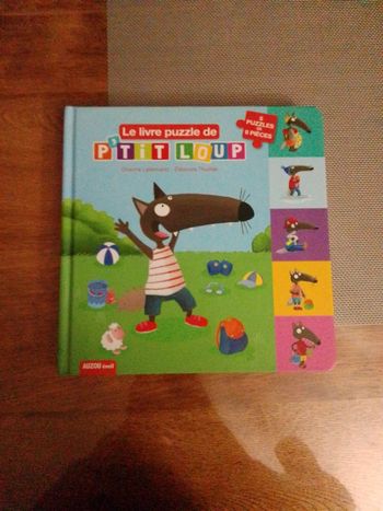 Livre puzzle de p'tit loup