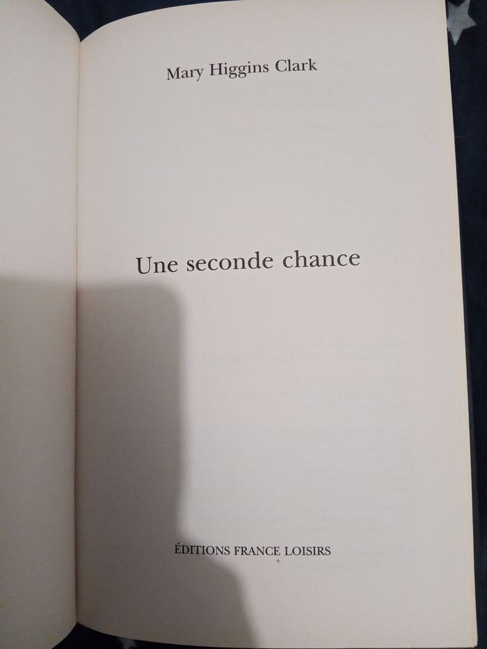 Livre (70) 📚 Une seconde chance - photo numéro 5