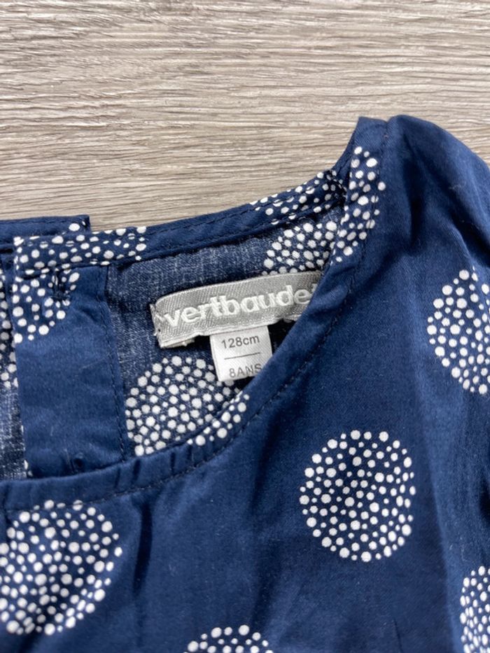 T-shirt, sans manches bleu marine, Vertbaudet  8 ans - photo numéro 2