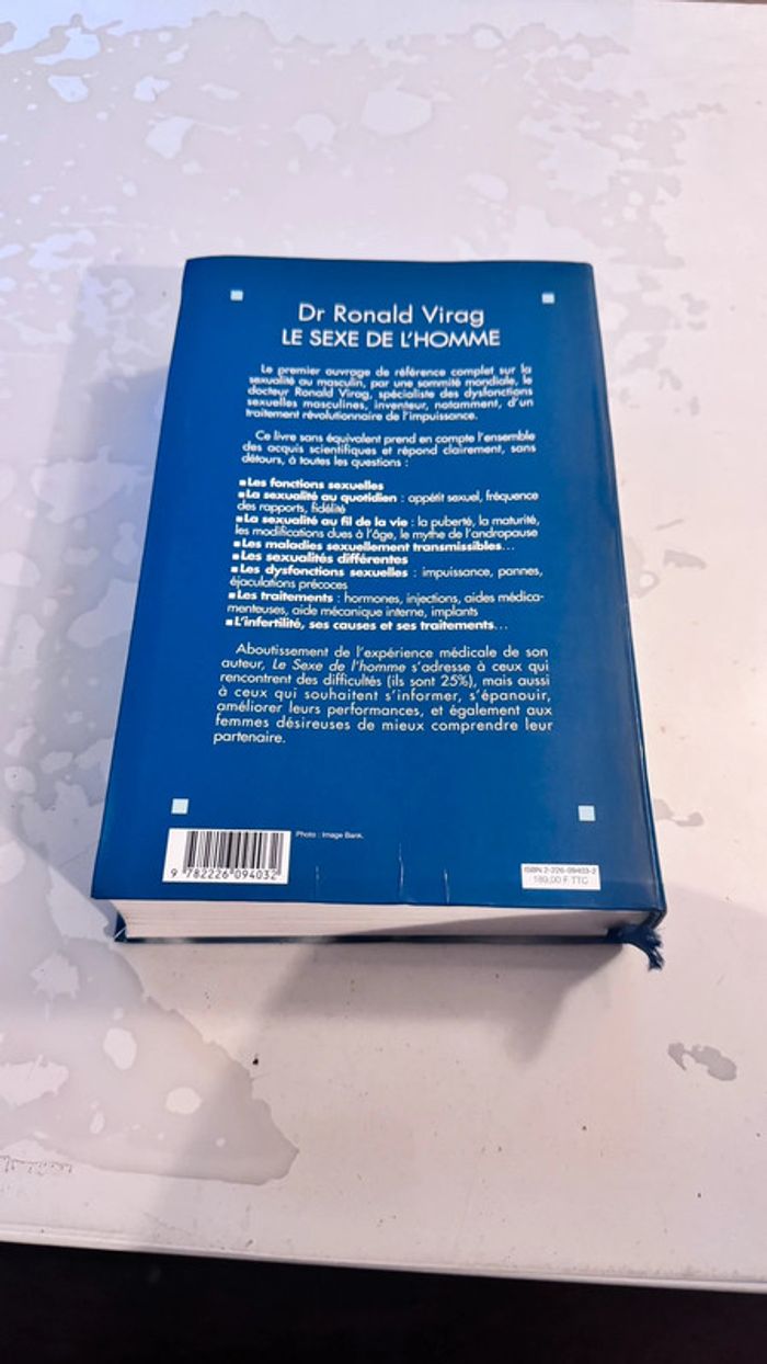 Le Sexe de l’Homme - Dr Ronald Virag (Santé, Sexualité, Paternité, Couple) - photo numéro 3