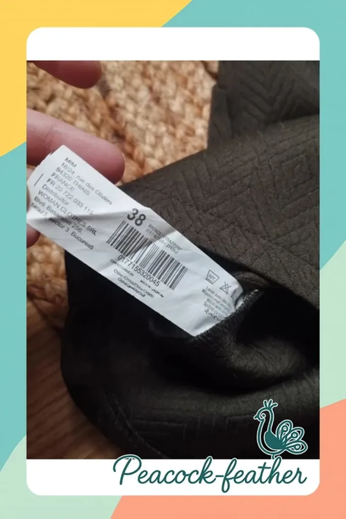 Jupe kaki 38 neuve mim - photo numéro 8
