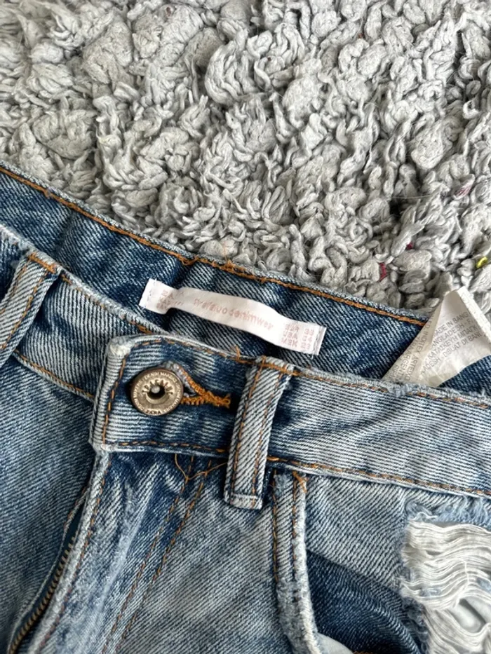 Short en jeans Zara - photo numéro 4