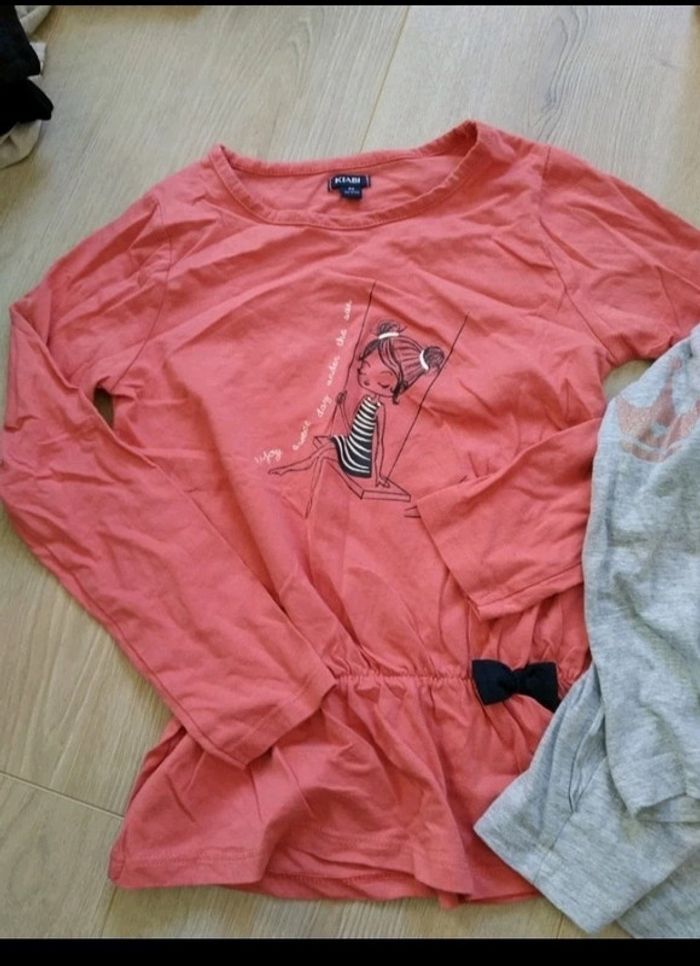 Lot tee-shirt 8 ans fille - photo numéro 2