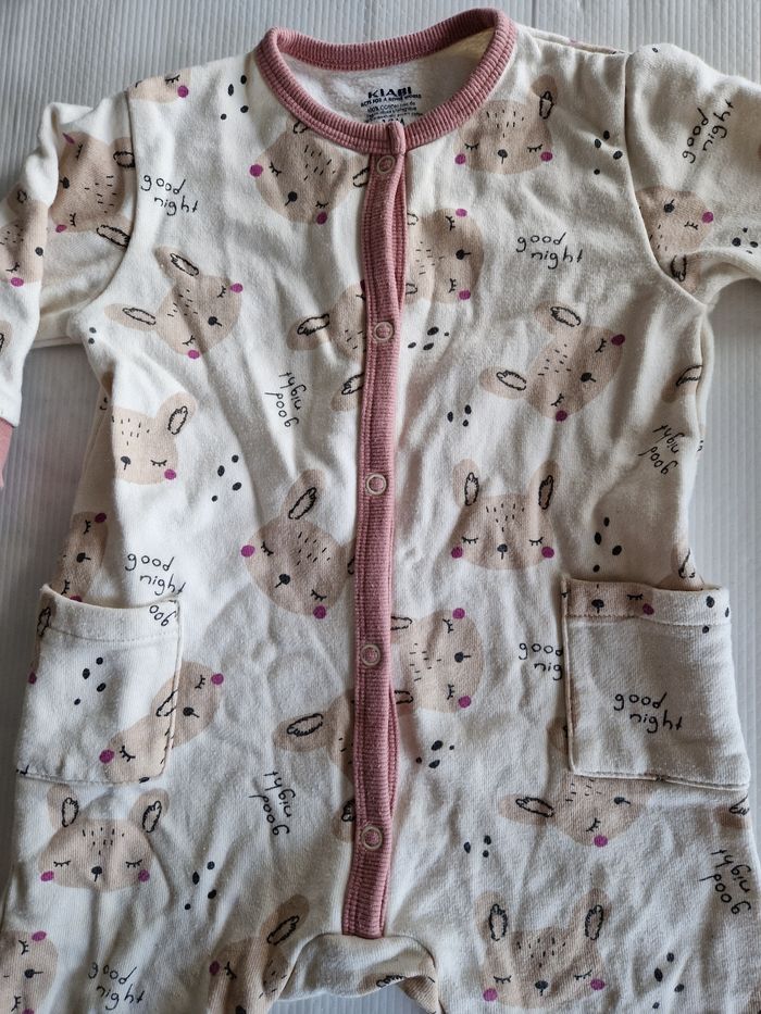 Pyjama bébé fille 12 mois (73-76 cms) - photo numéro 2
