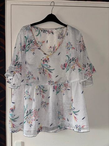 Blouse florale