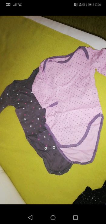 Lot bodies manche longue