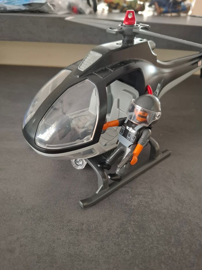 Playmobil hélicoptère