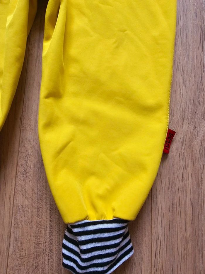 Combinaison de pluie iELM softshell jaune 104 cm 4 ans comme neuf - photo numéro 6