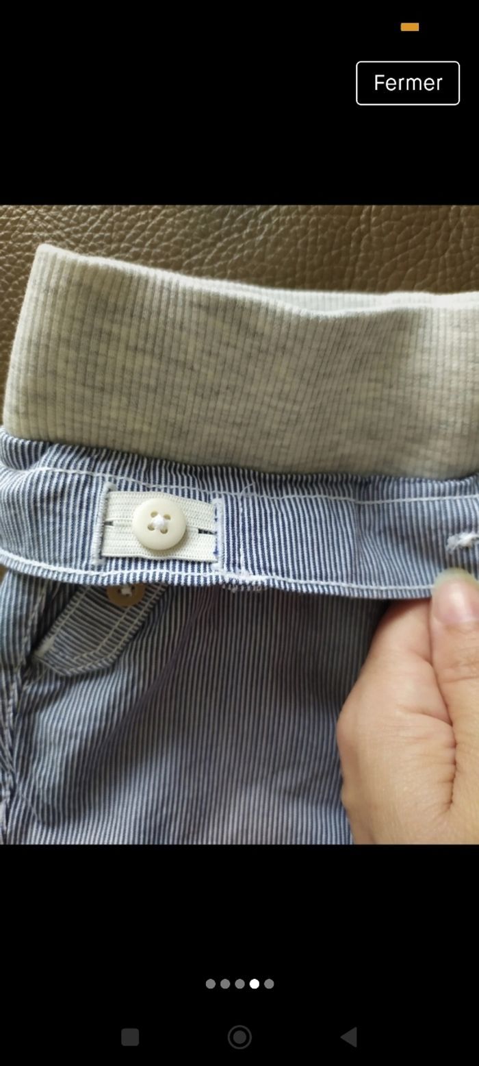 Pantalon / Pantacourt 6 mois neuf - photo numéro 5