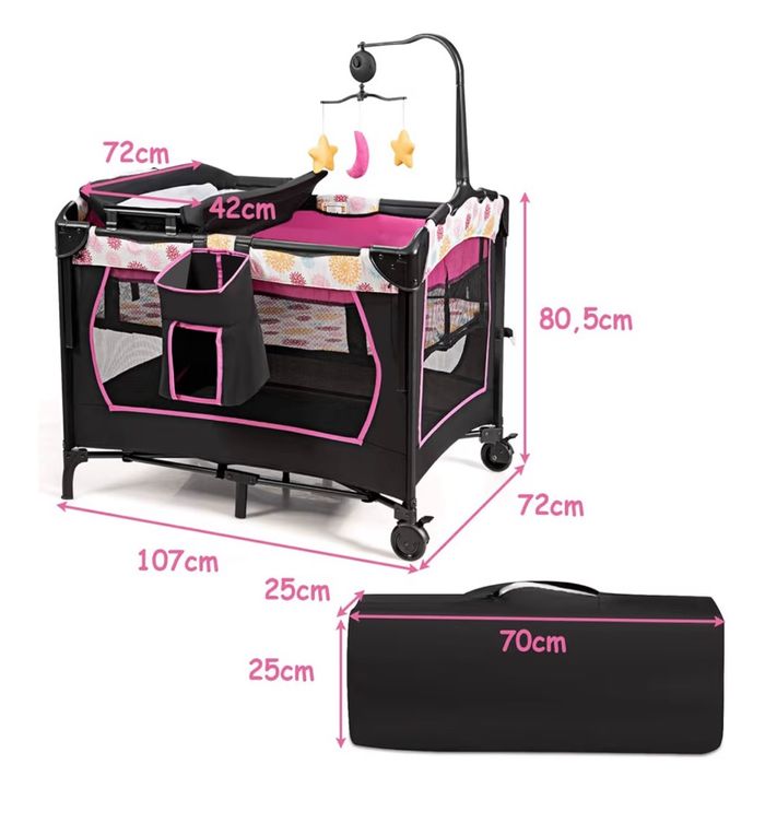 Lit parapluie/ cododo - photo numéro 2