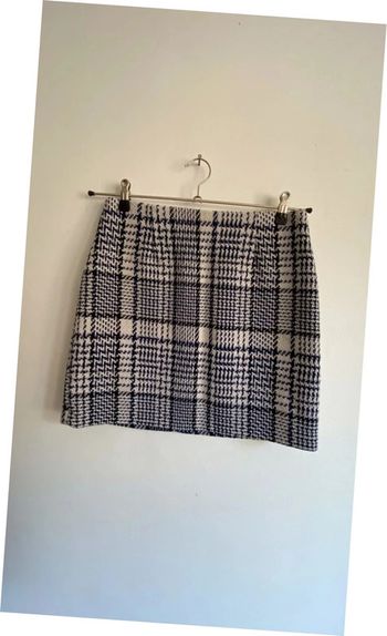 Jupe courte chaude à carreaux H&M taille 38