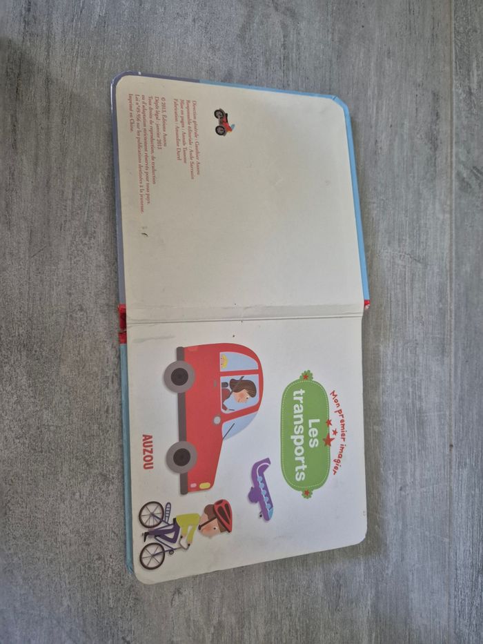 Mon premier imagier des transports auzou - photo numéro 2