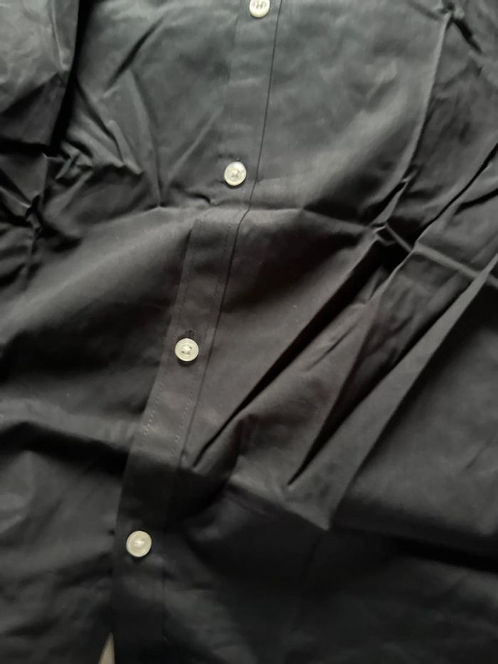 Chemise noir pier one 6XL manche longue - photo numéro 3