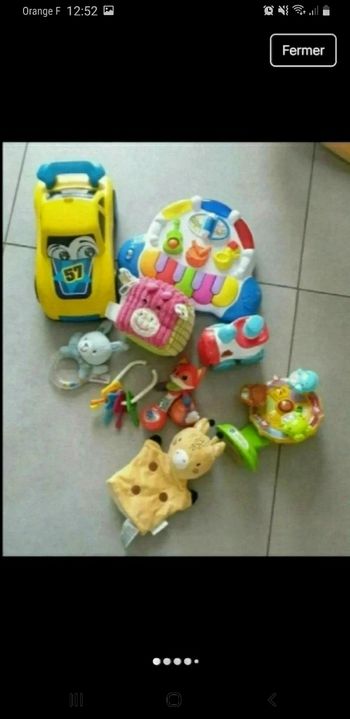Lot jouets bébé 🦊