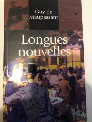 Livre Longues nouvelles Guy de maupassant