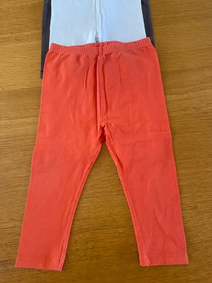 Lot 4 legging fille 18 mois - photo numéro 4