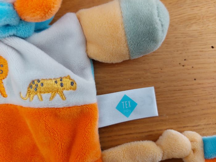 Doudou plat lion - Tex Carrefour - photo numéro 3