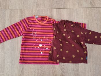 Lot de 2 tee-shirt fille 6 mois