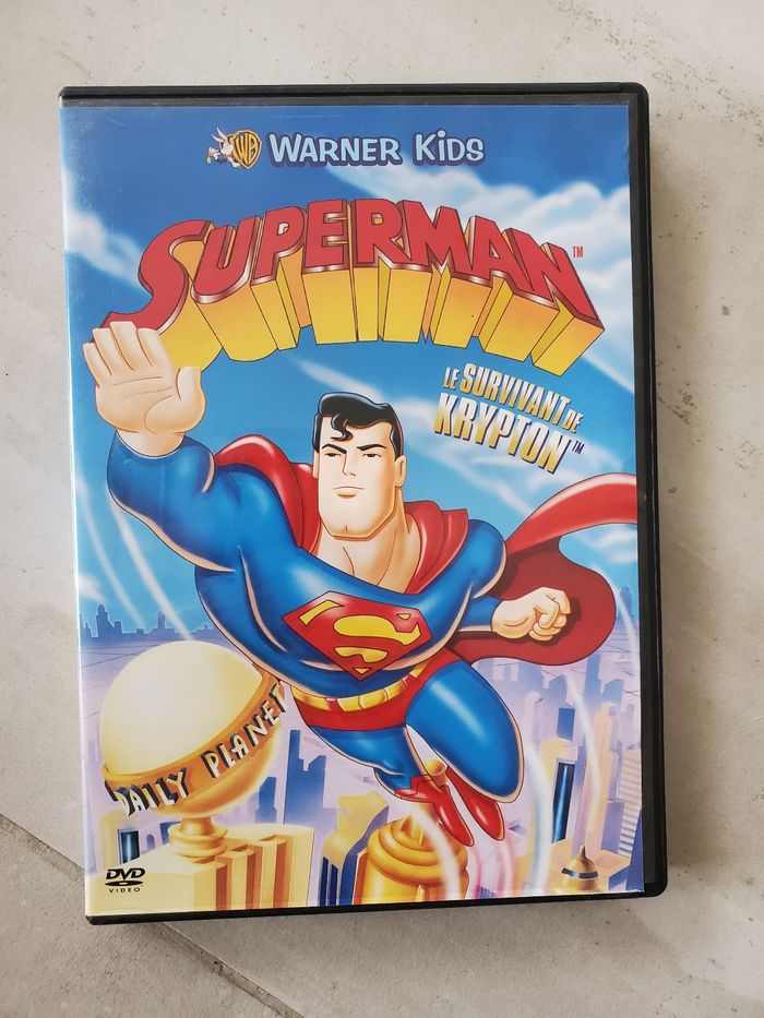 DVD Superman le survivant de Krypton Warner kids