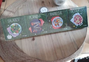 Lot de 4 livres cuisine Vive l'été - Solar